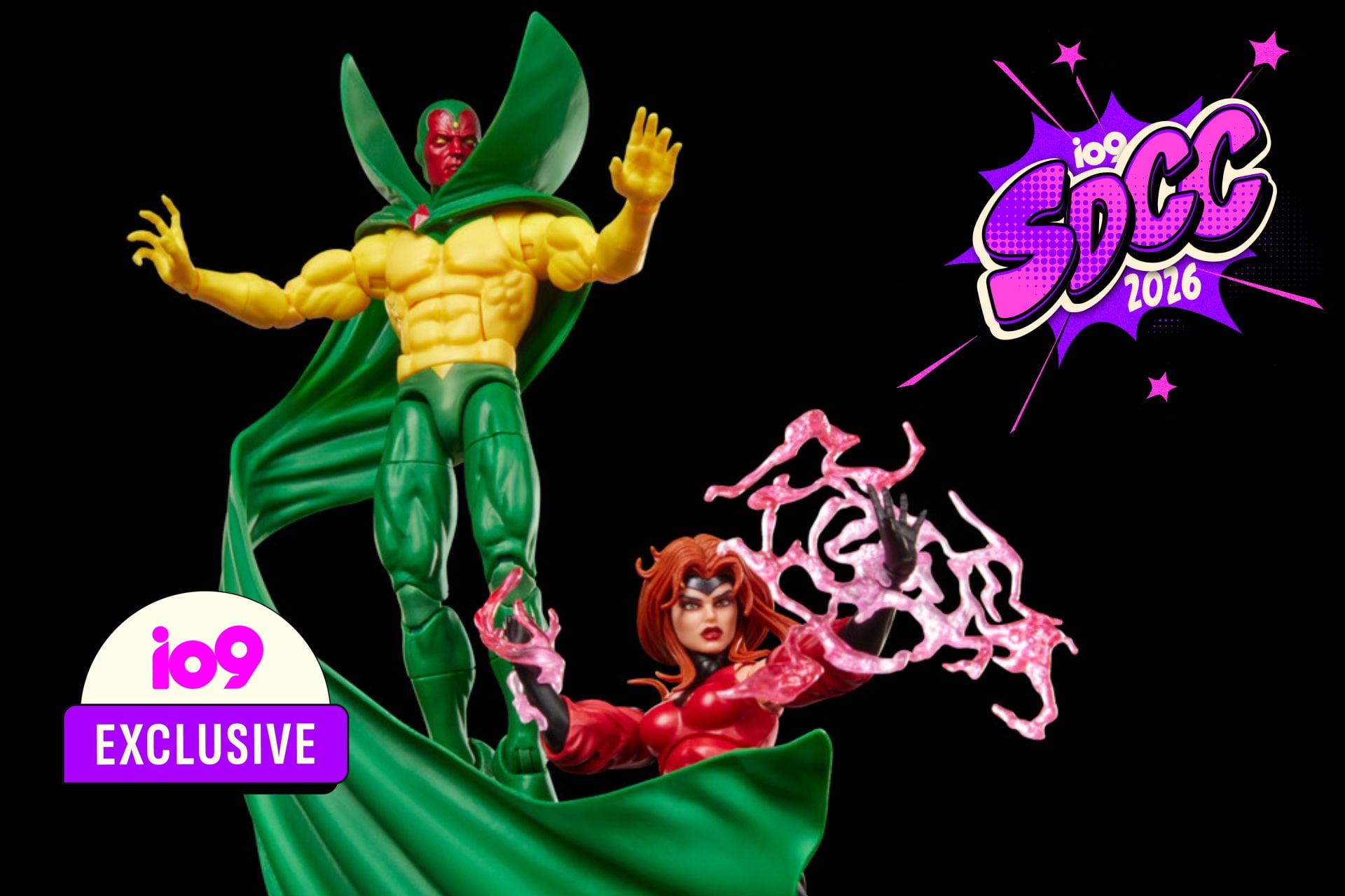Wanda and Vision have a brand new Marvel Legends set.