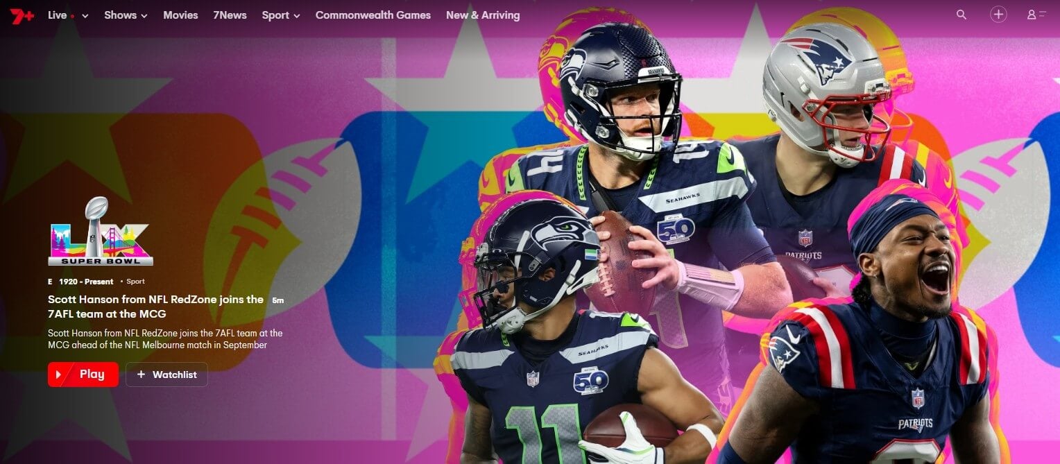 Nfl Live Streaming 7plus