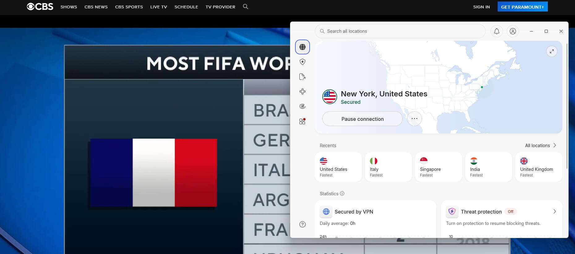Nordvpn Cbs Outside The Usa