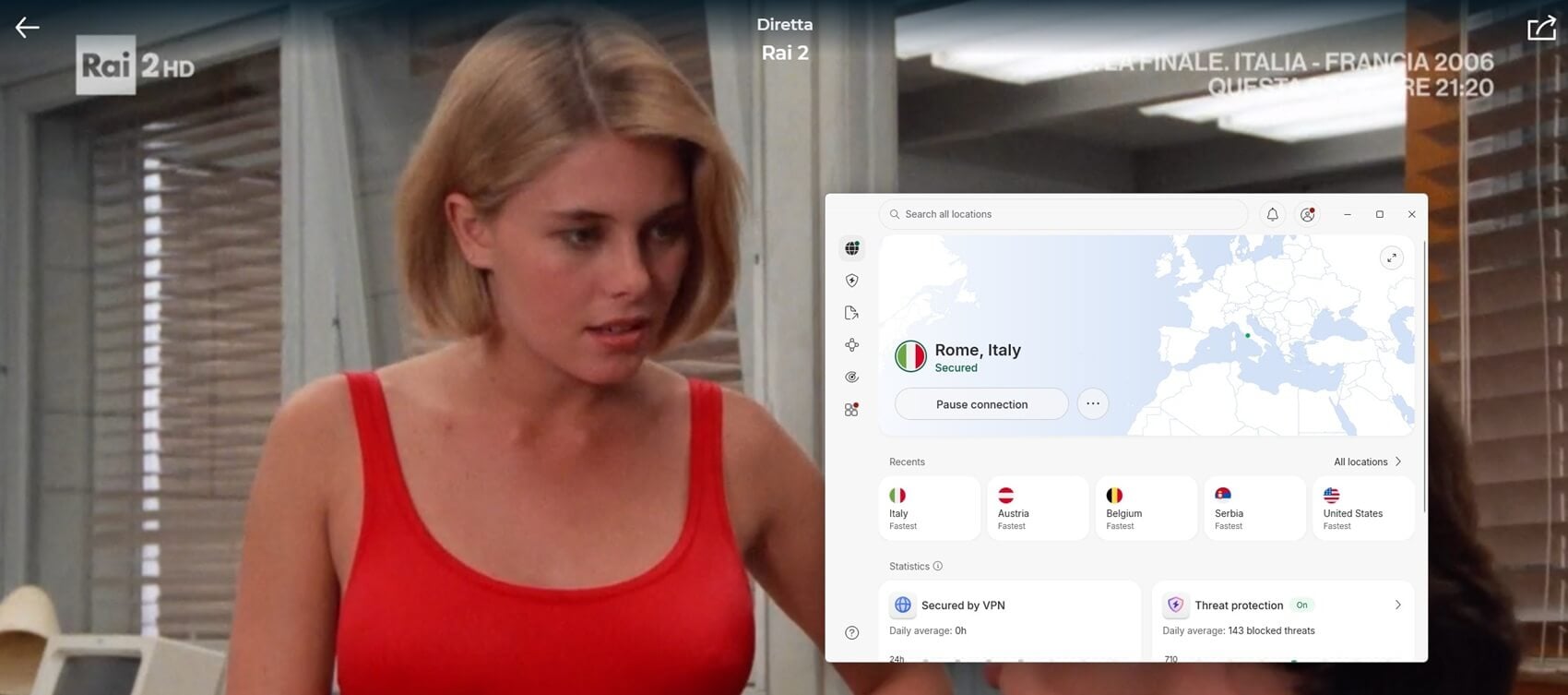 Nordvpn Get Raiplay Outside Italy