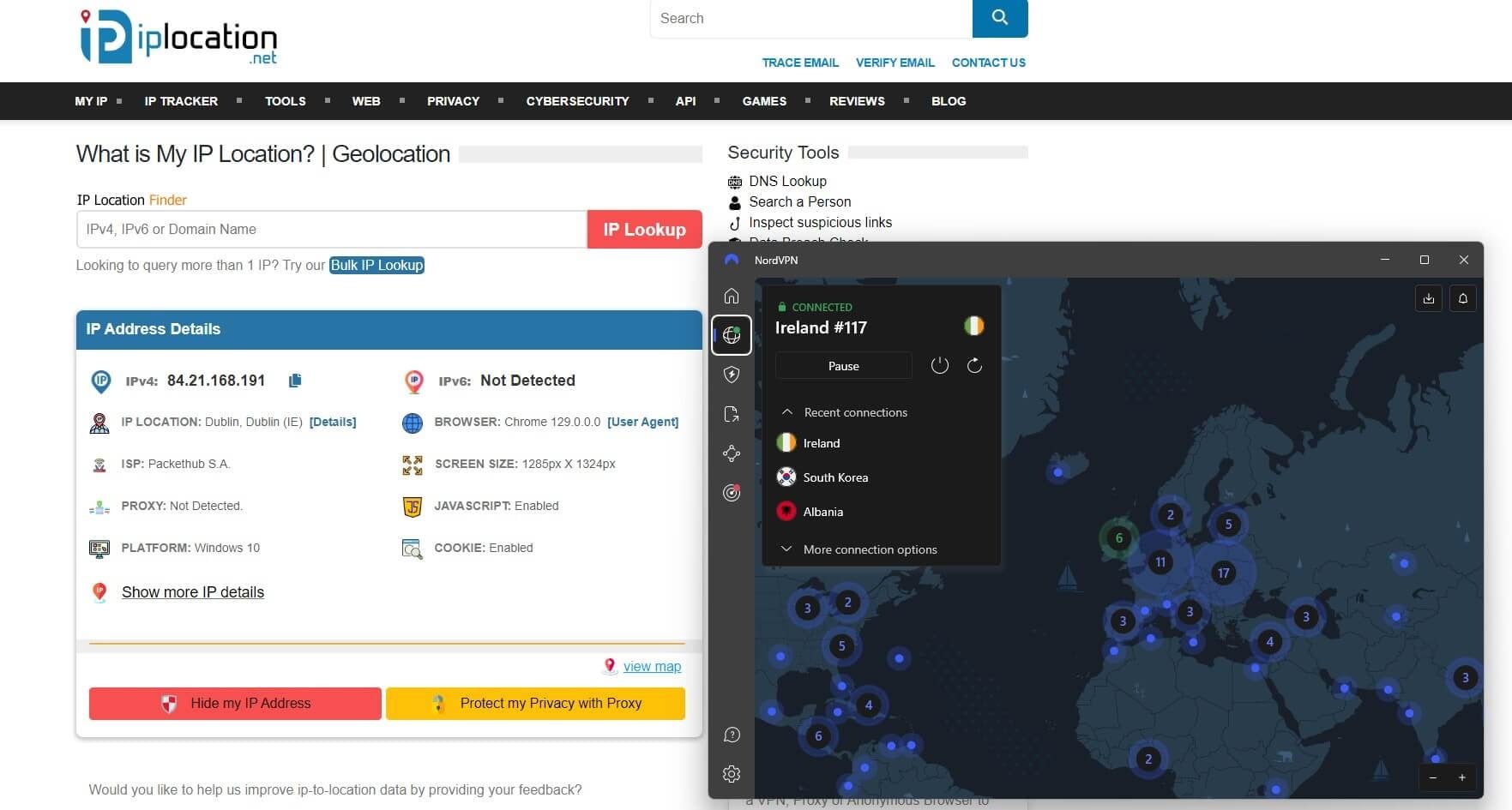 Nordvpn Ip Address Location