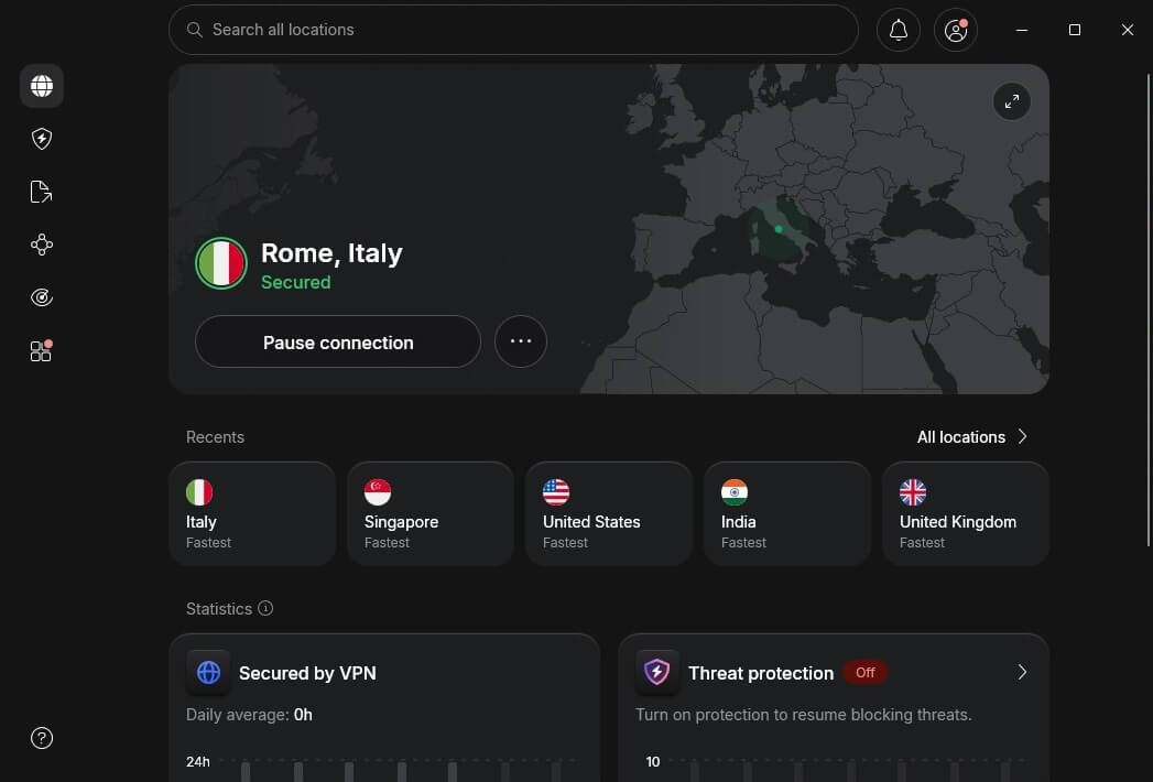 Nordvpn Italy Ip App