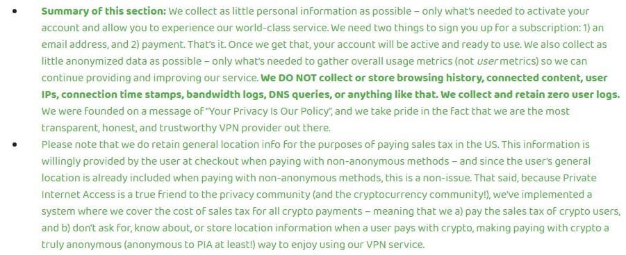 Pia Vpn Log Policy