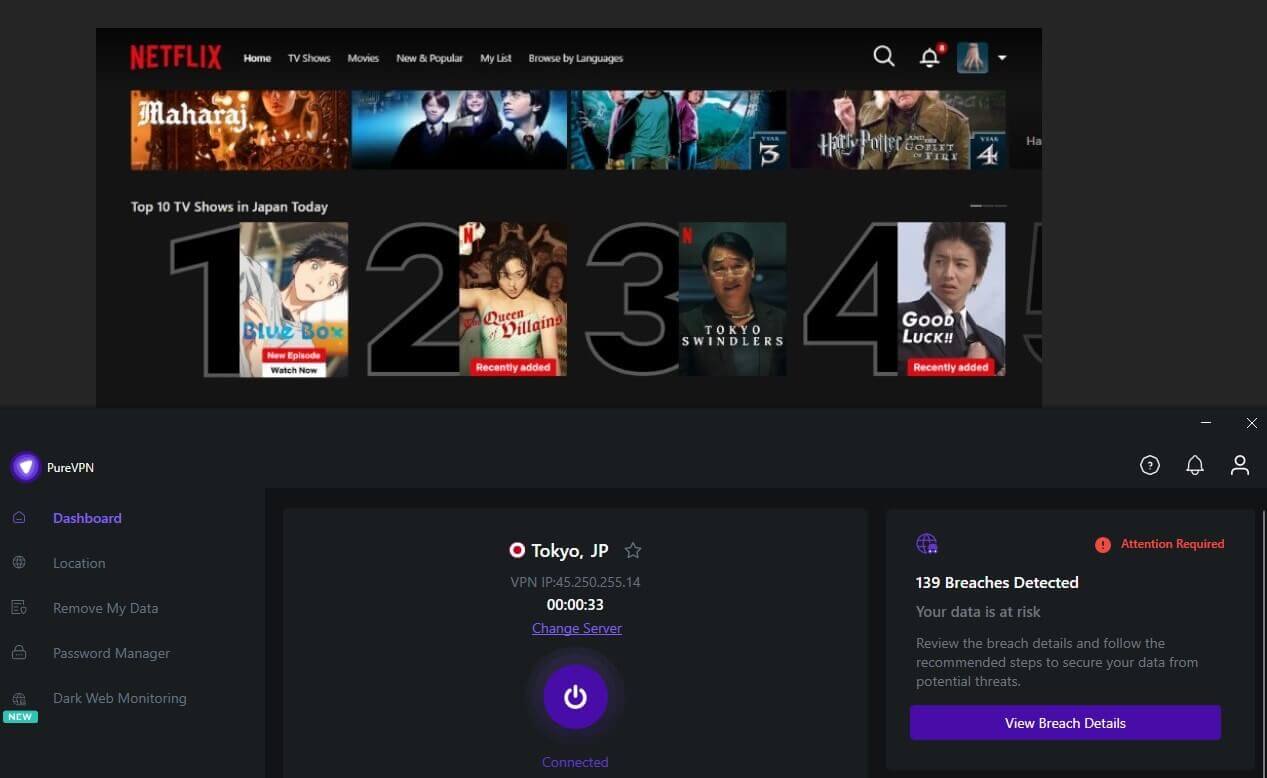 Purevpn Netflix