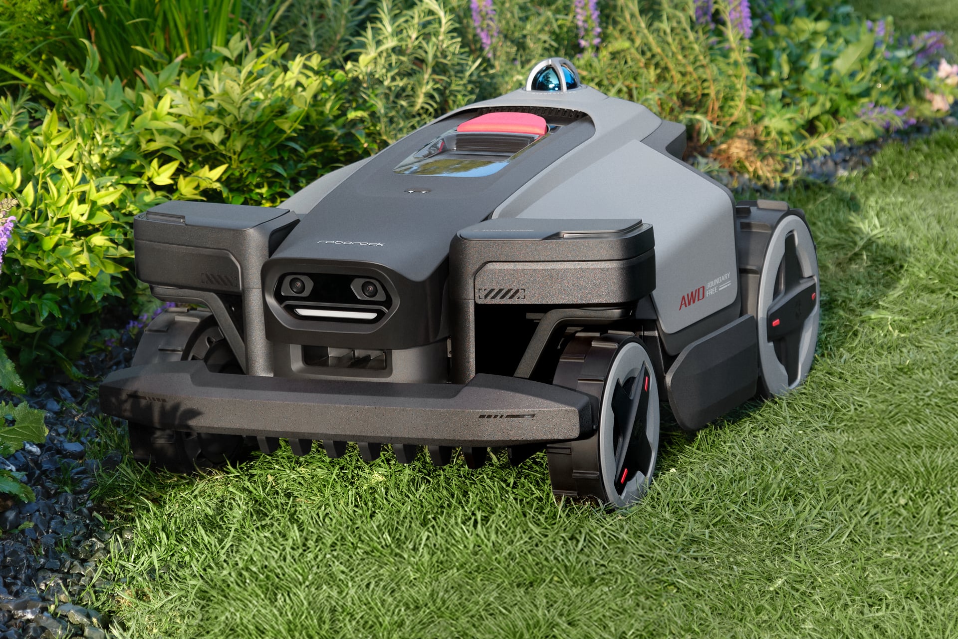 Rockmow X120h כיסוח ליד גינה