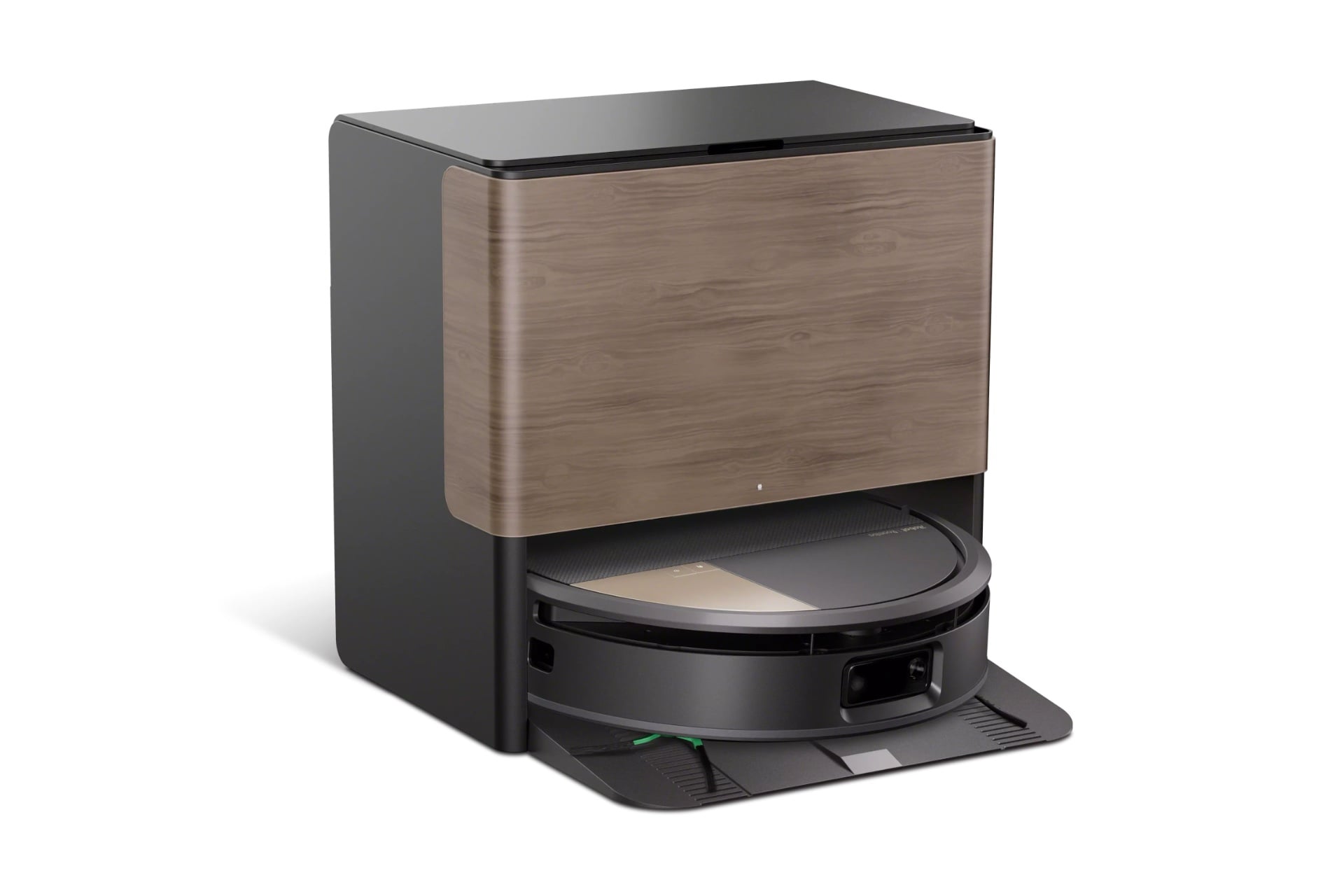 Roomba Max 775 in its dock, rendered from a 3/4 angle.