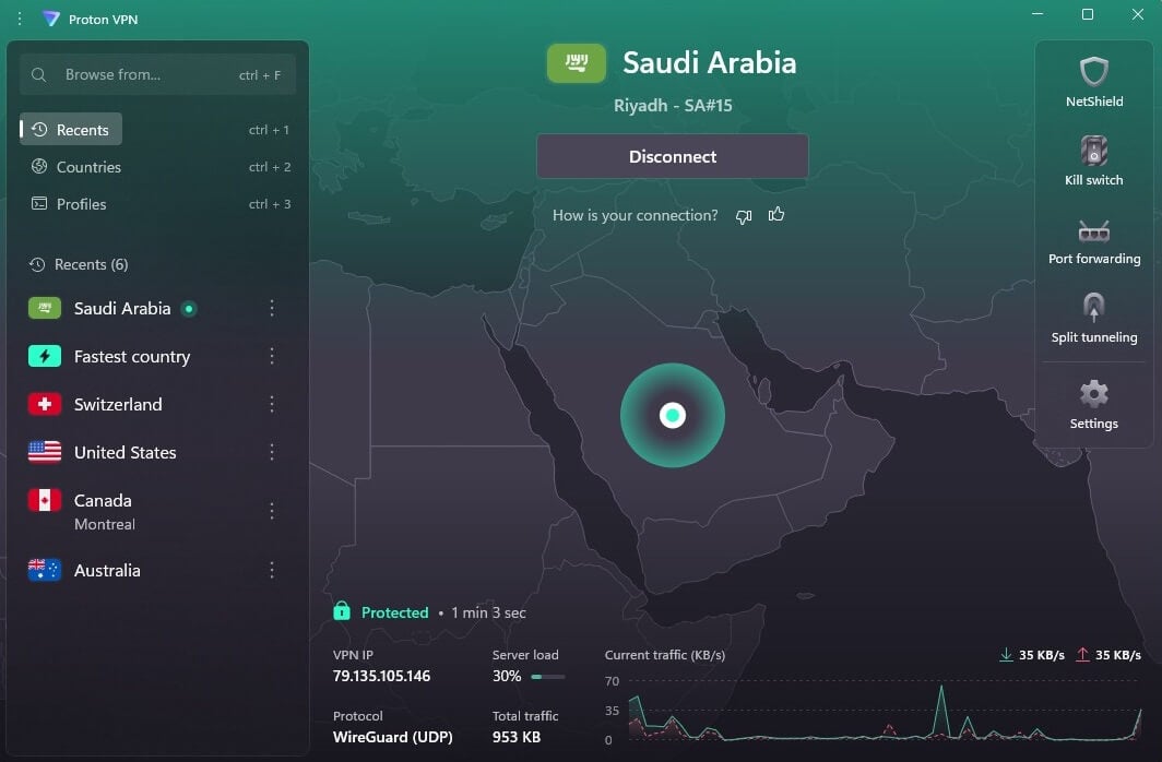 Saudi Arabia Ip Proton Vpn App