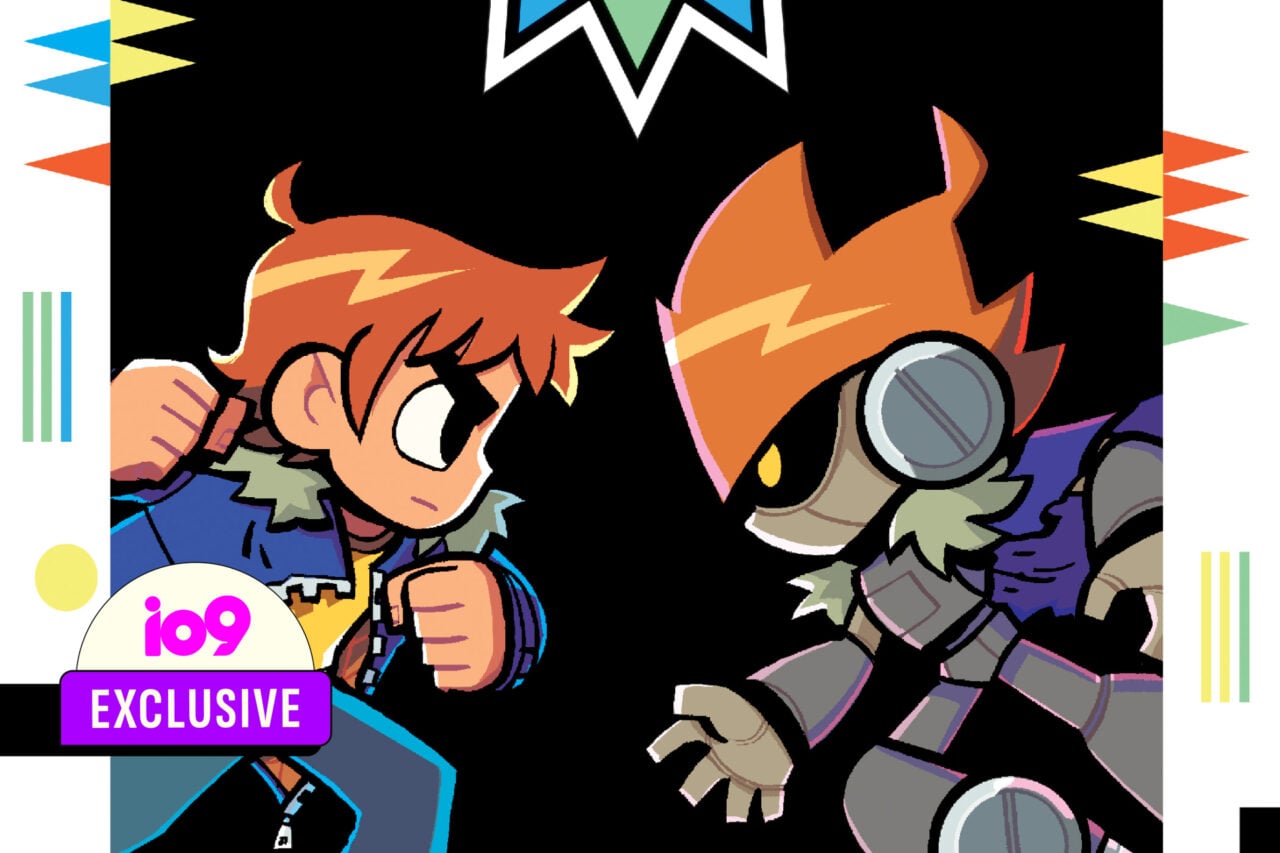 Scott Pilgrim Ex Dawn Of Metal Scott cover art.