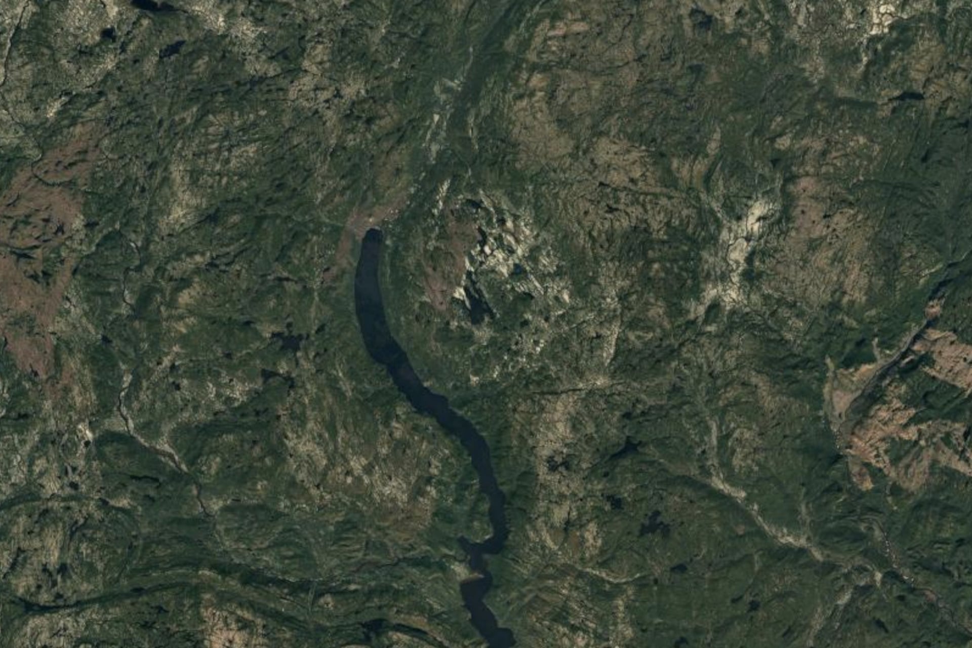 The large pit in Quebec's Côte-Nord region.