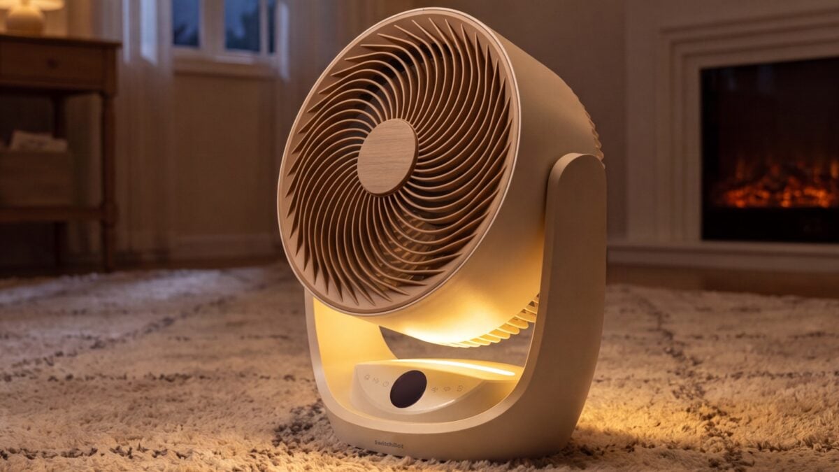 SwitchBot&rsquo;s New Battery-Powered, Tabletop Smart Fan Blows for Days on End