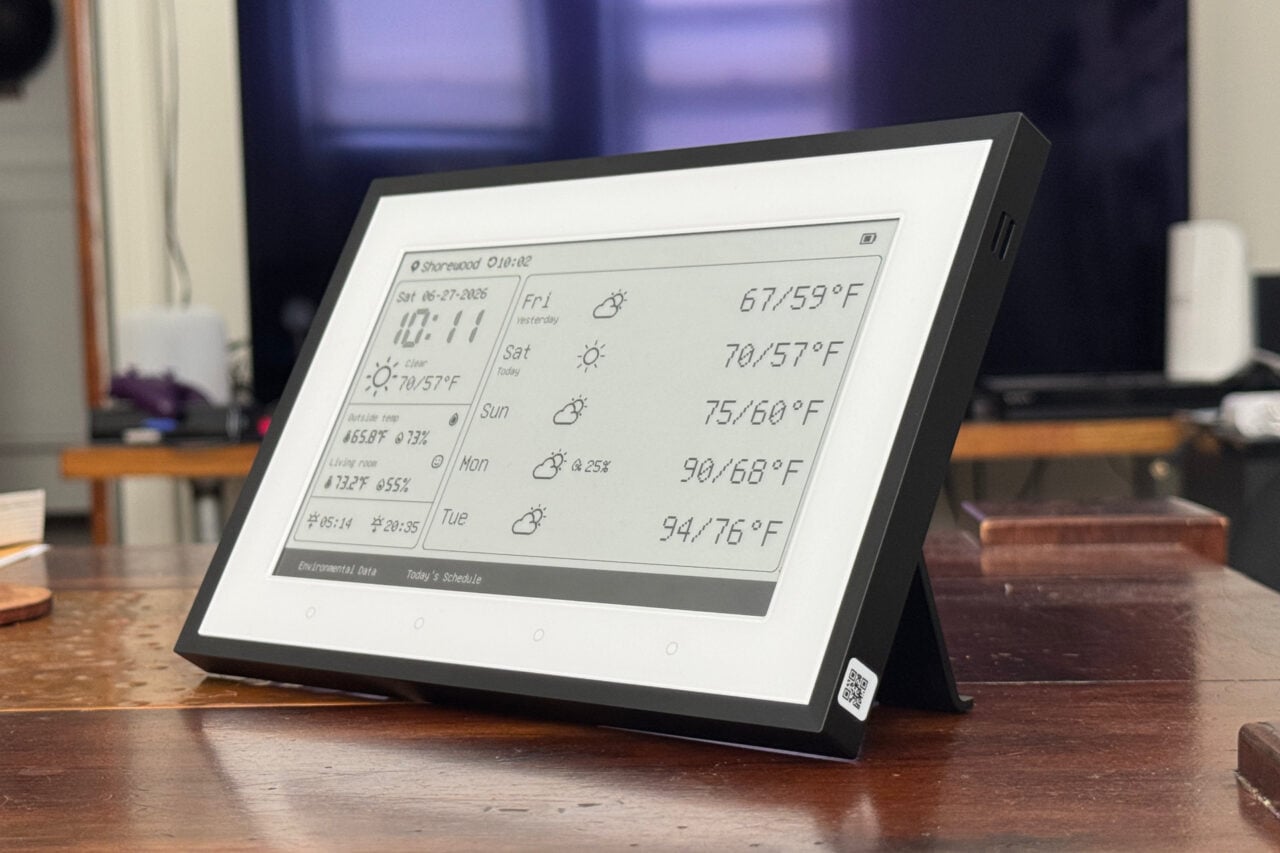Switchbot Home Dashboard On Table