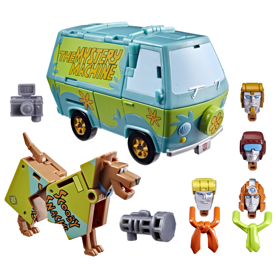Transformers Scooby Doo Mysterious Prime & Automutt (7)
