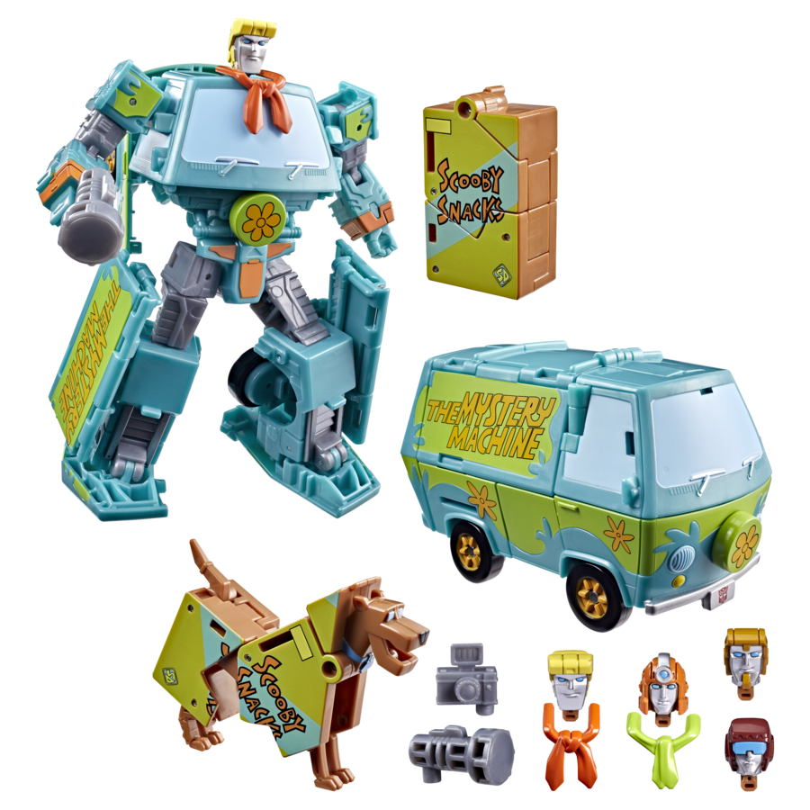 Transformers Scooby Doo Mysterious Prime & Automutt (8)