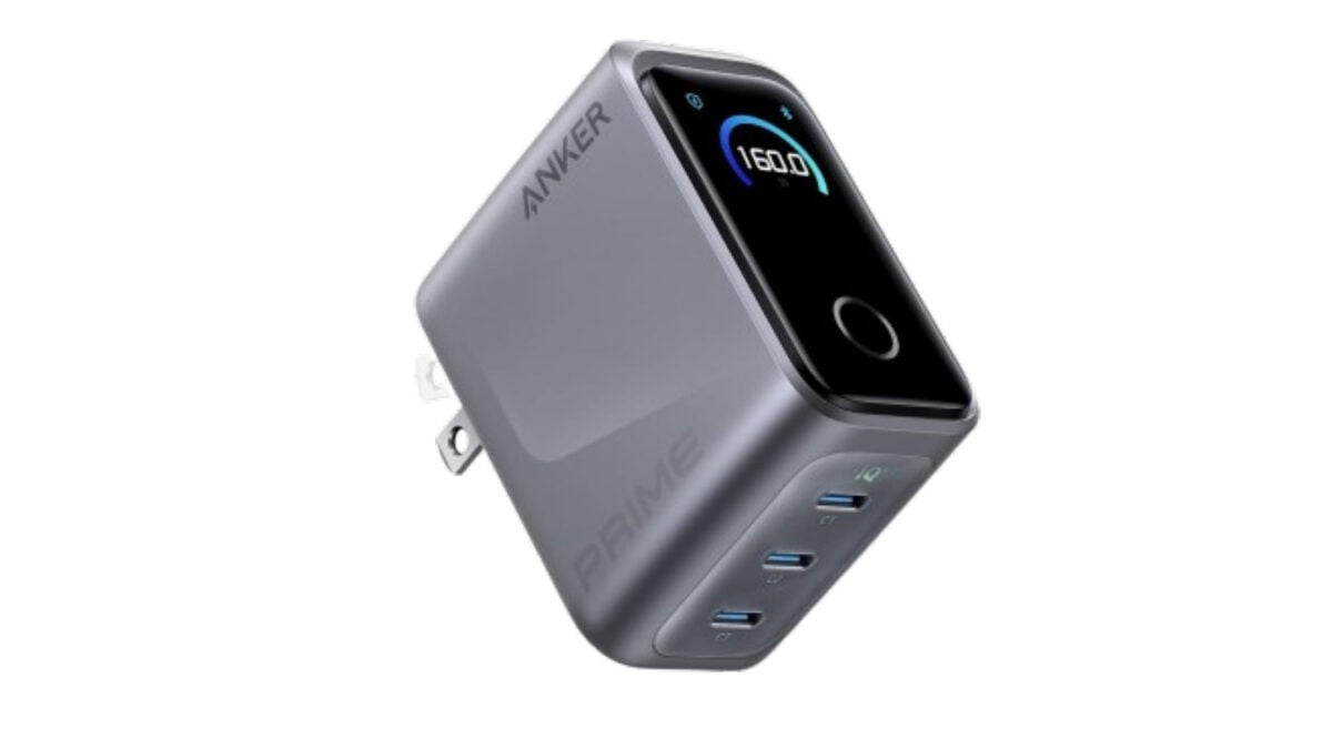 This AirPods-Sized 160W Anker Charger Drops to Its Lowest Price, Powerful Enough to Charge Your Laptop