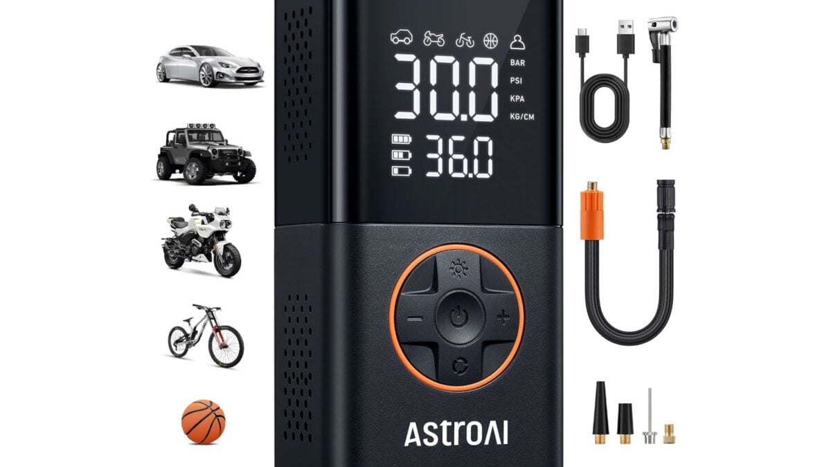 One Button Inflates Bike Tires, Balls, and Anything Else, Now 45% Cheaper on Amazon