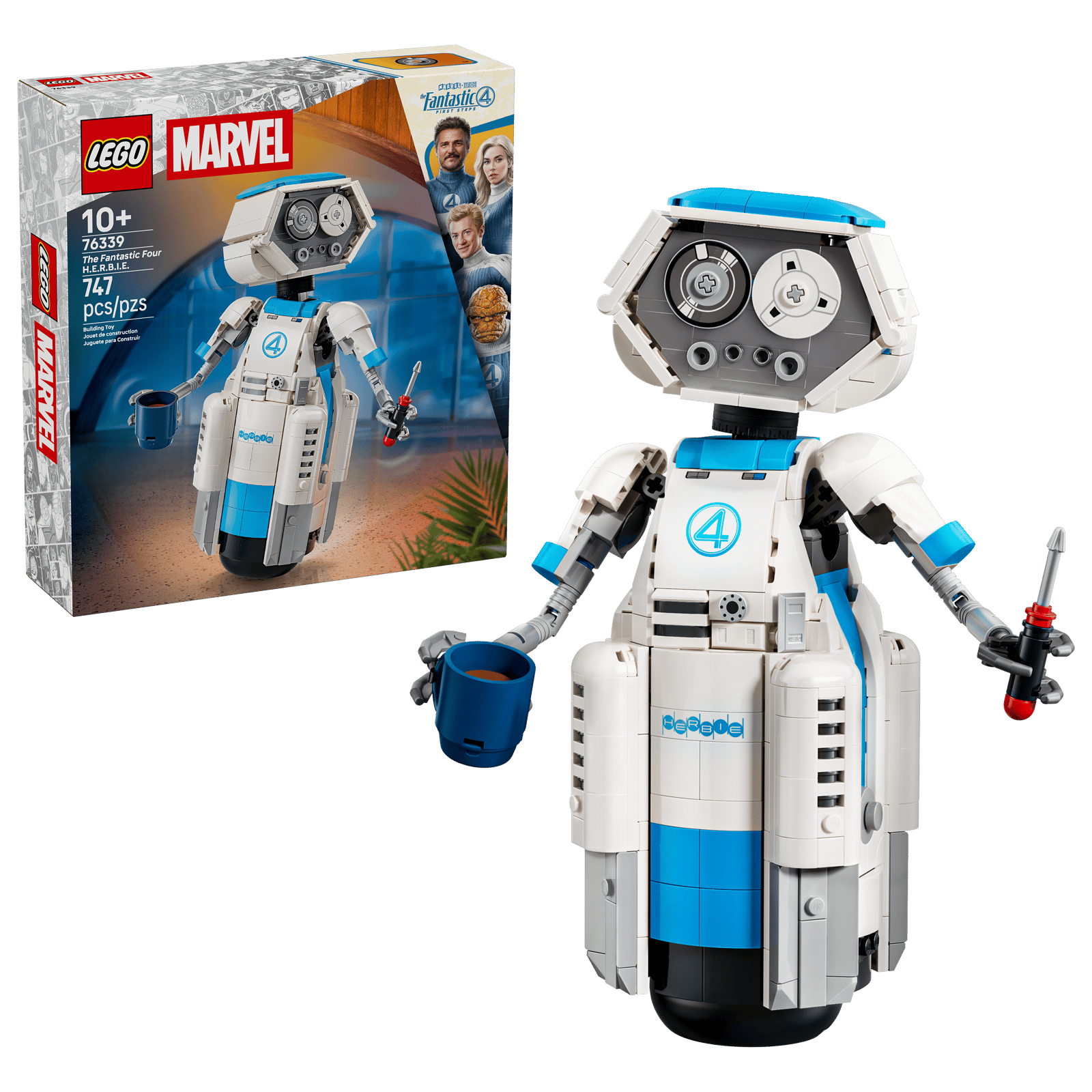 Fantastic Four Herbie Lego