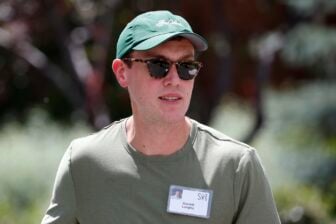 Garrett Langley, CEO of Flock Safety, attends the Allen & Company Sun Valley Conference on July 9, 2025 in Sun Valley, Idaho.