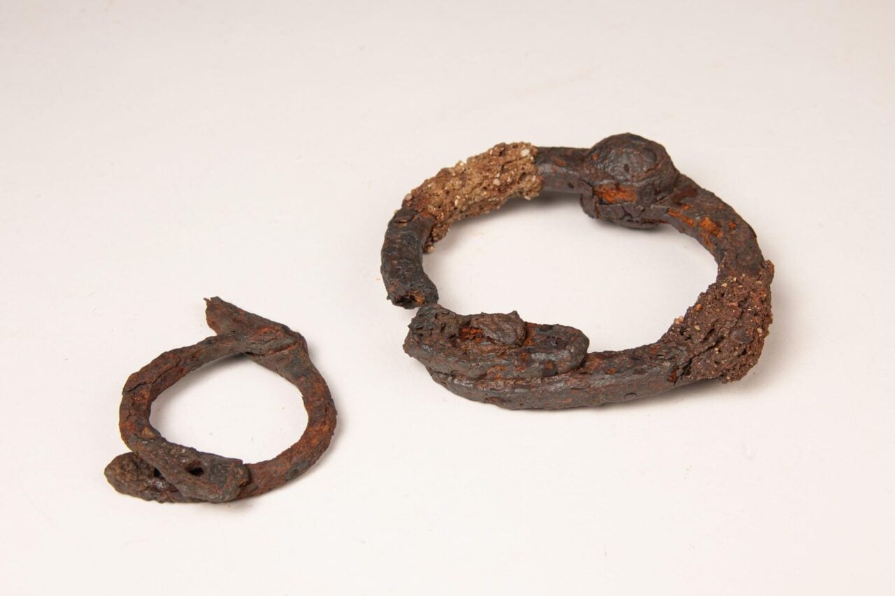 Archaeologists unearth rare slave shackles at ancient Celtic Gaul settlement