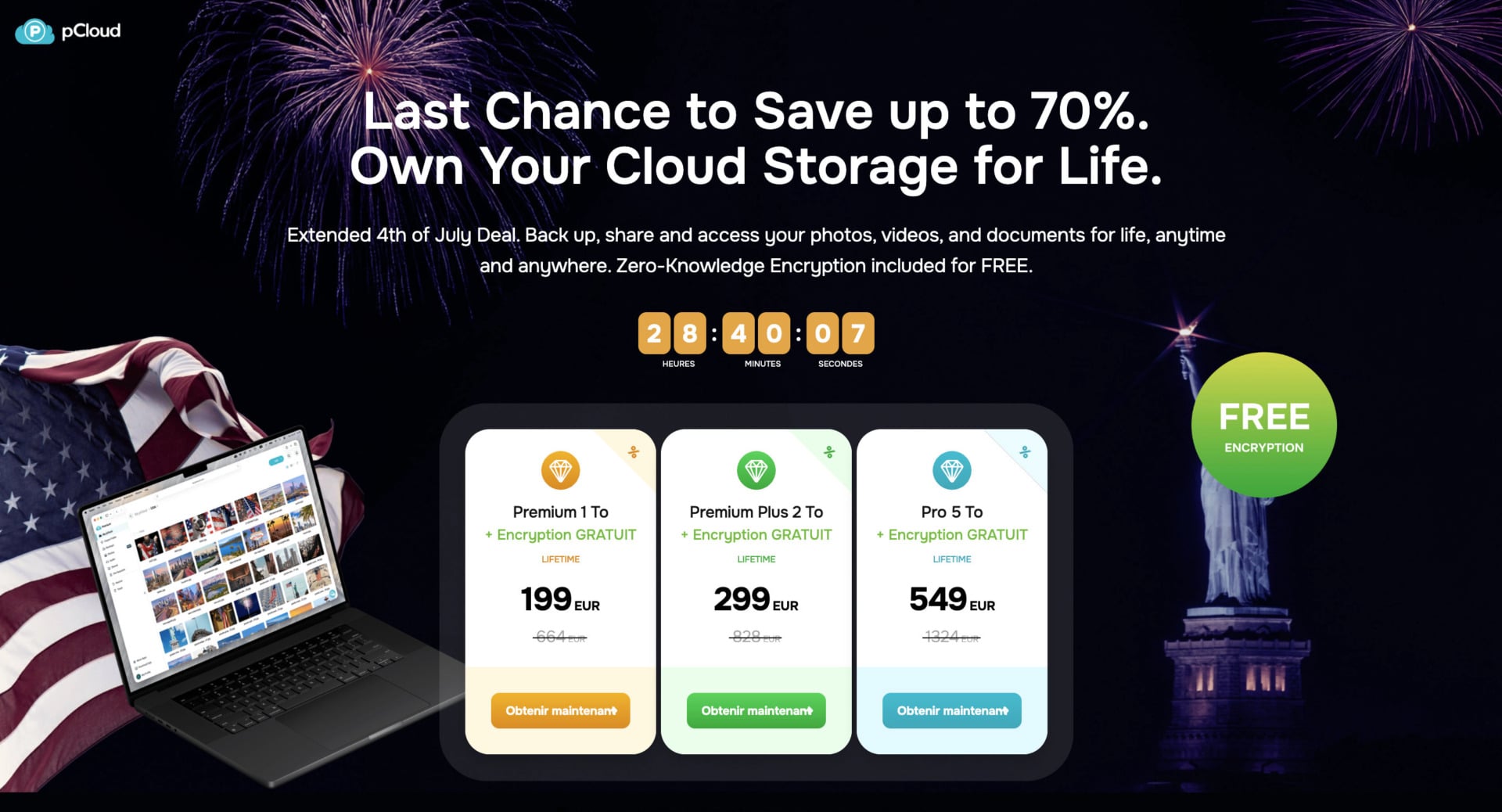 pCloud deal 4th July