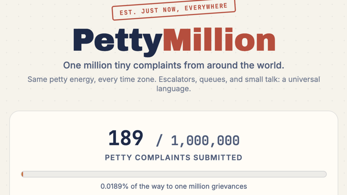 What Is the Whiniest Country in the World? A New Site Aims to Provide a Definitive Answer