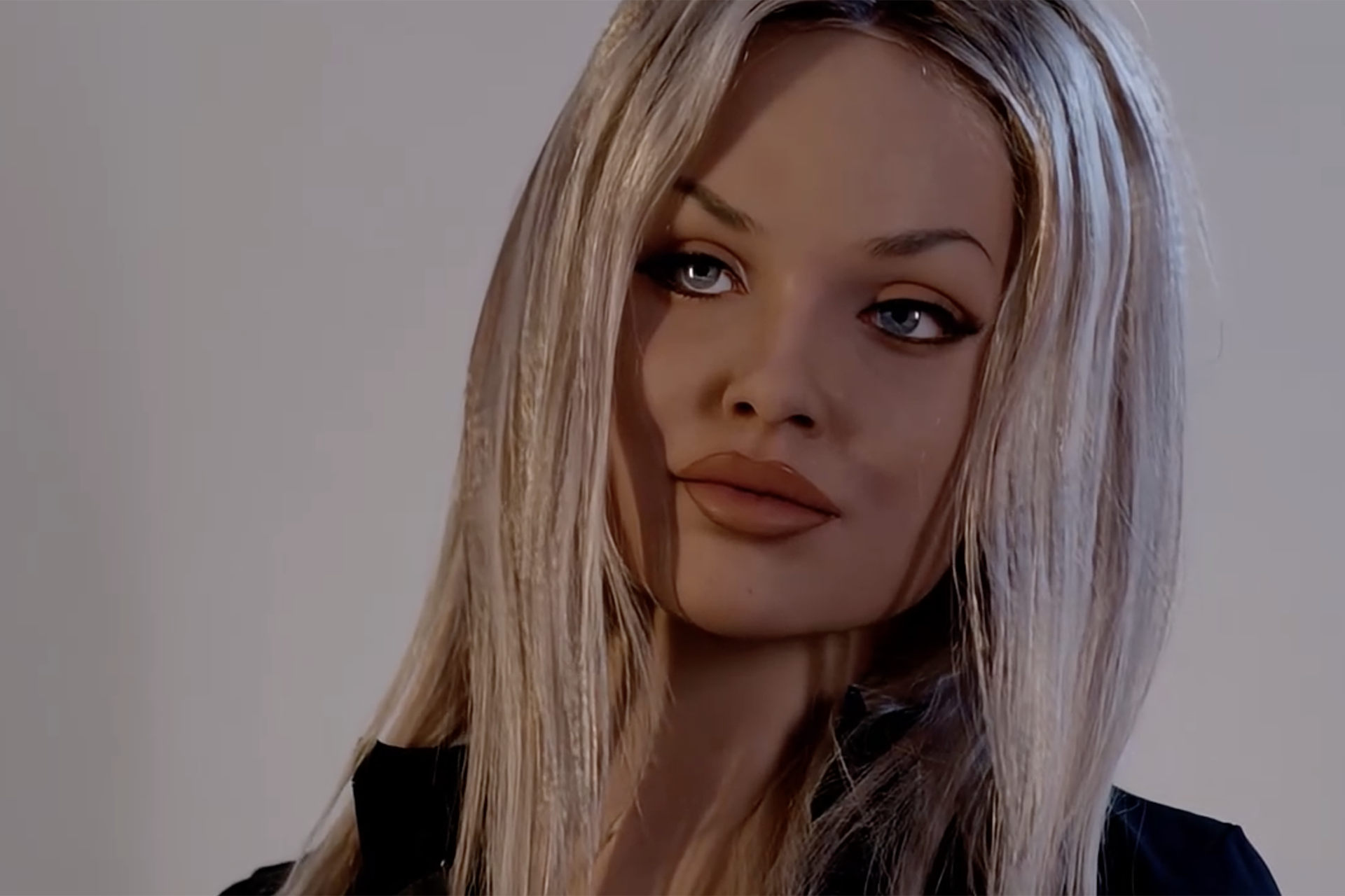 A Realbotix robot not to be mistaken for Pamela Anderson
