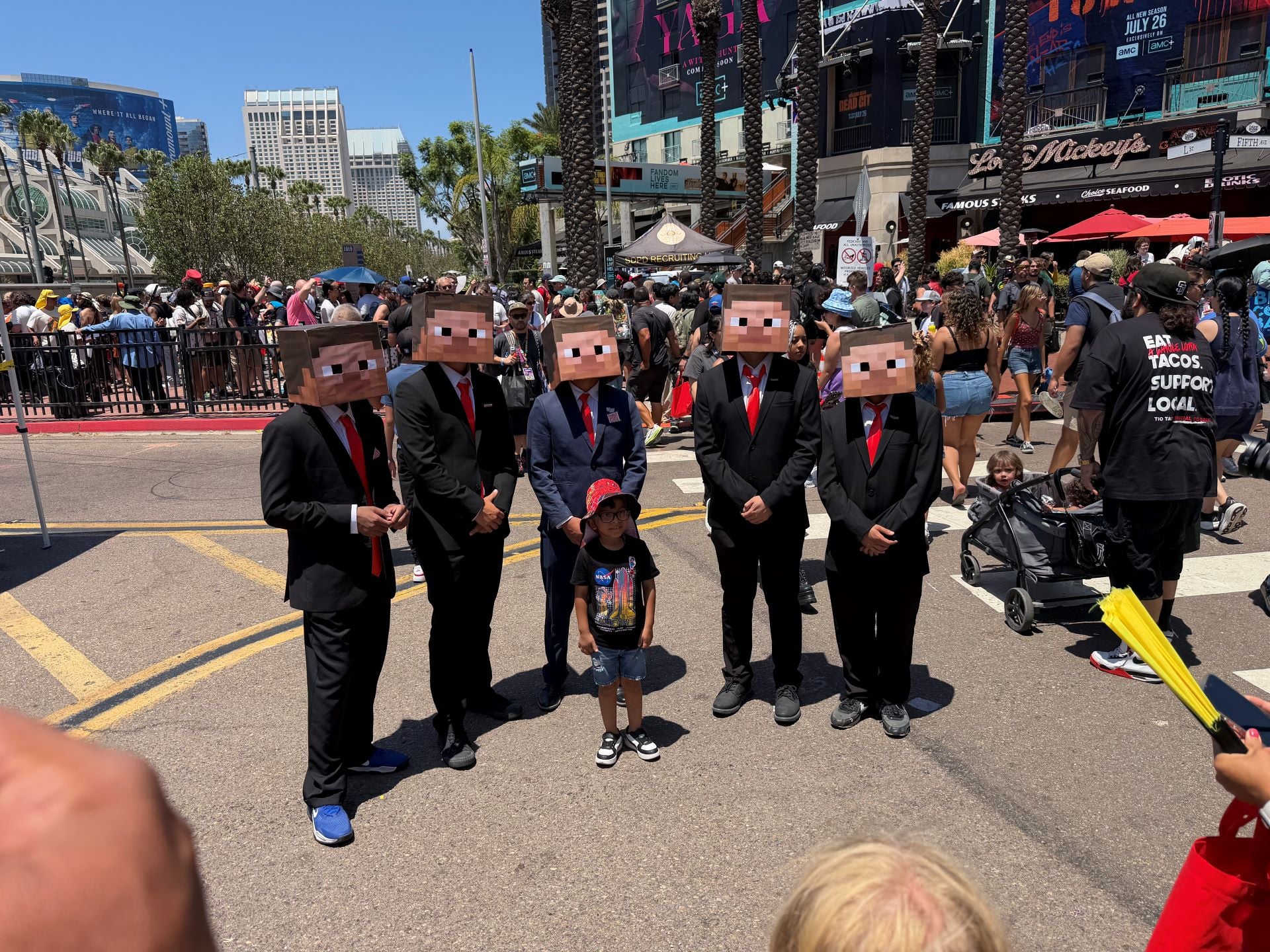 Sdcc Cosplay Day 4 Minecraft