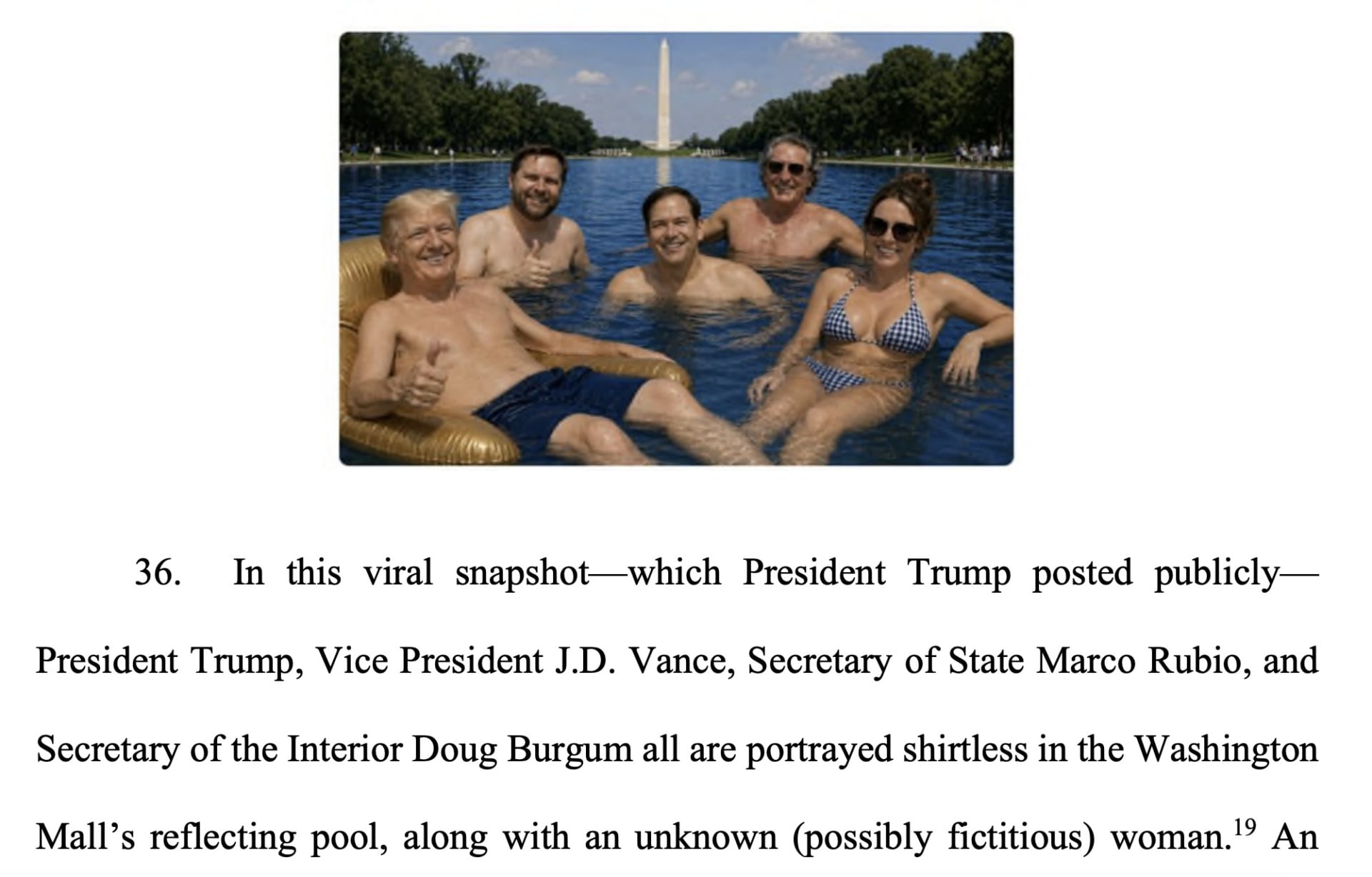 Trump Shirtless