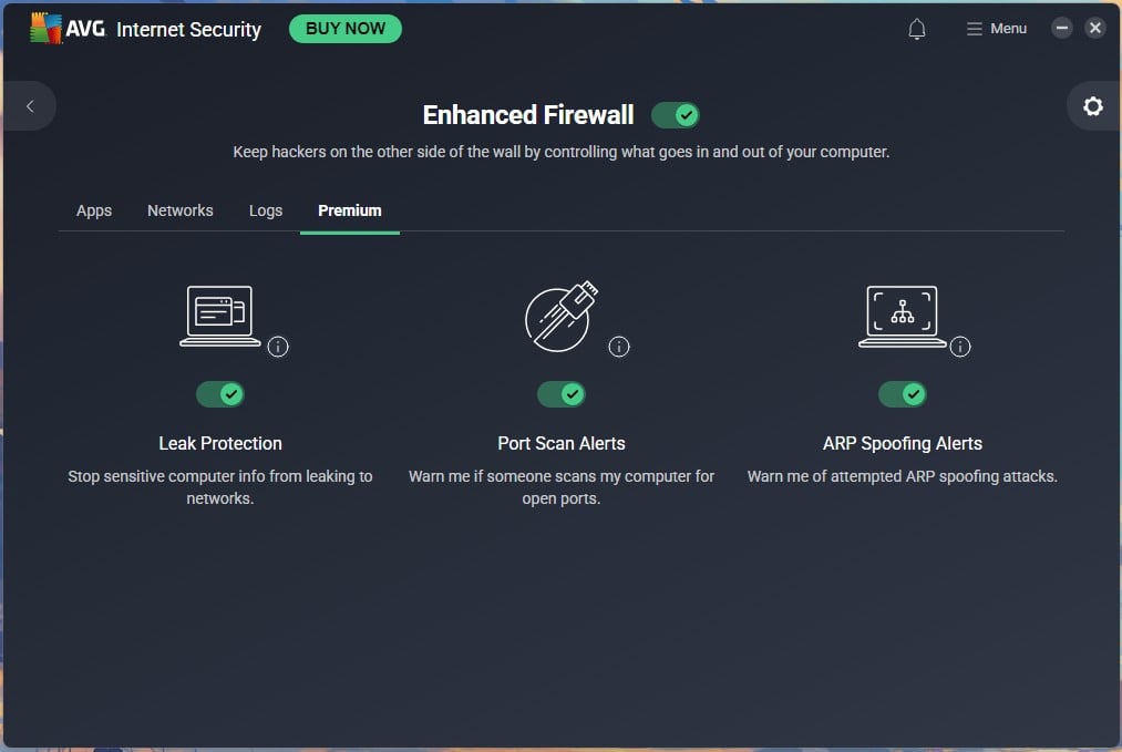 Avg Enhanced Firewall 2