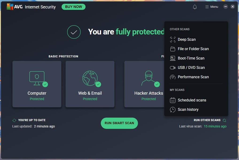 Avg Scan Types