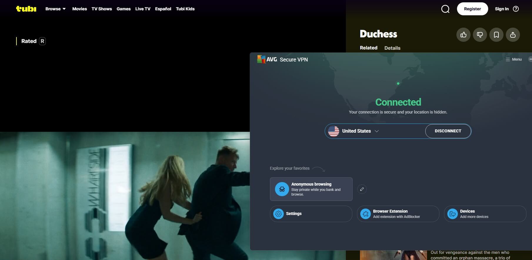 Avg Vpn Tubi Tv