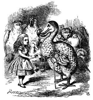 Alice Dodo Carroll Tenniel