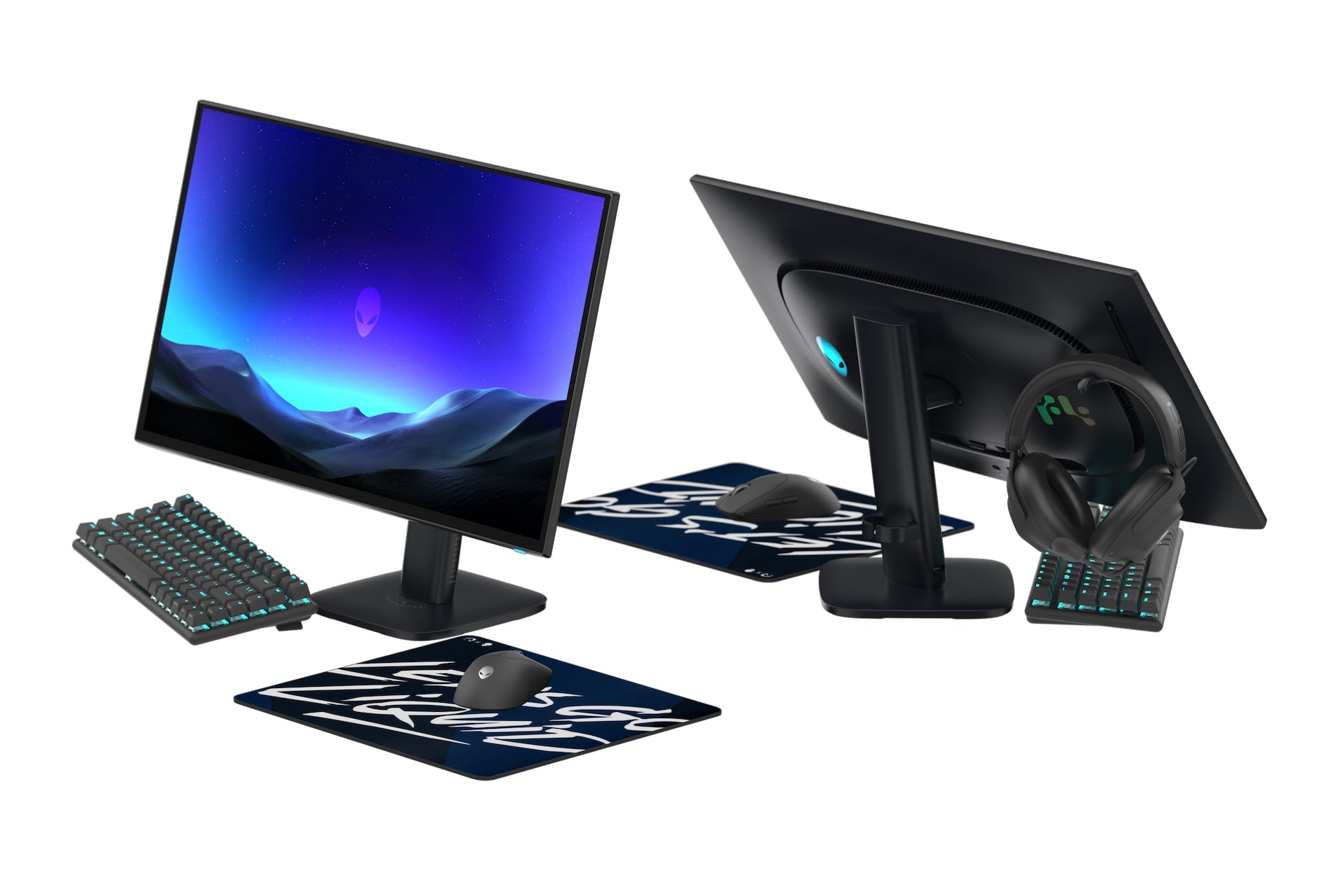 Alienware imagines e-sports pros like looking at pretty OLED screens as much as the average gamer.