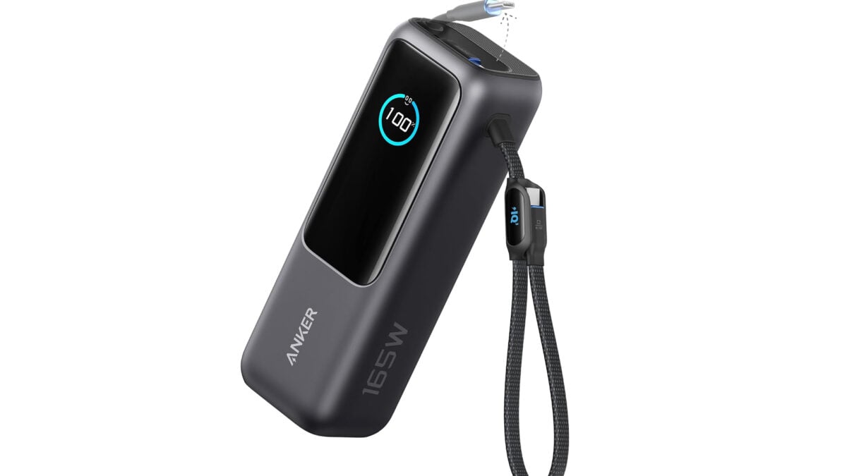 Anker 25,000mAh Power Bank With Built-In Retractable Cables