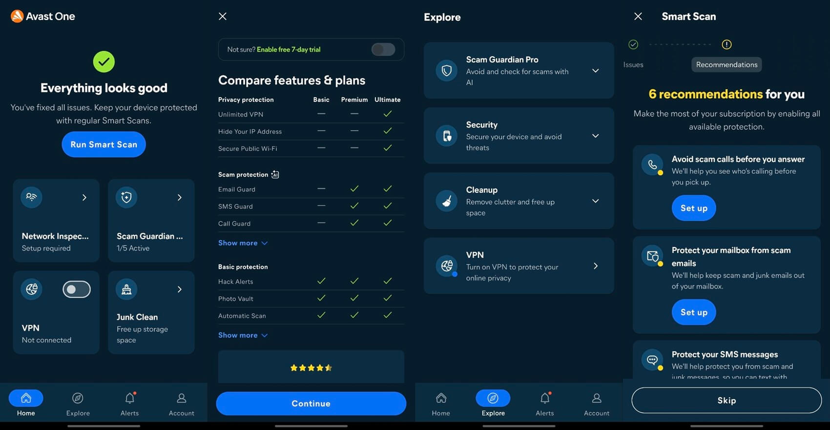 Avast Antivirus Mobile App