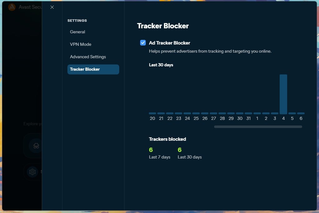Avast Vpn Block Trackers