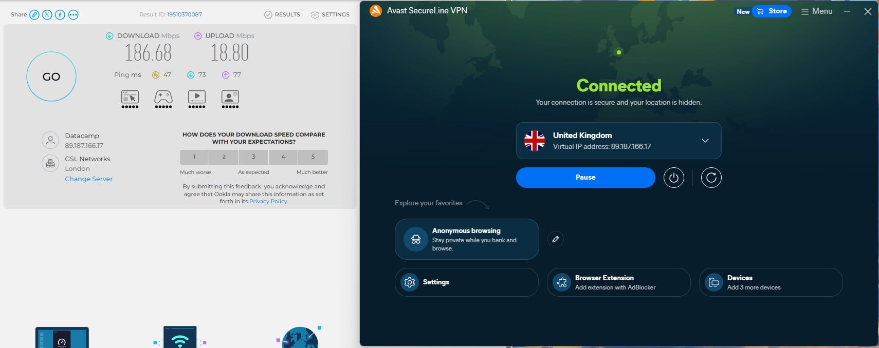 Avast Vpn Speed Test Uk Update
