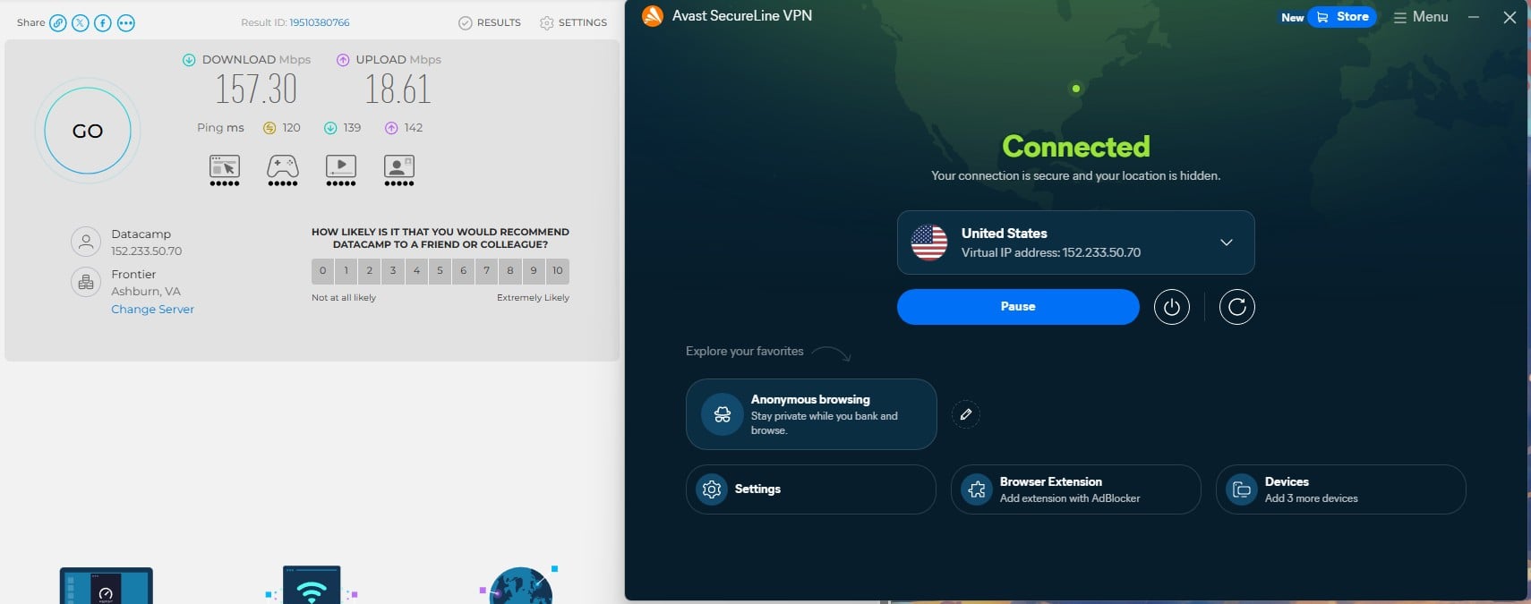 Avast Vpn Speed Test Us Update