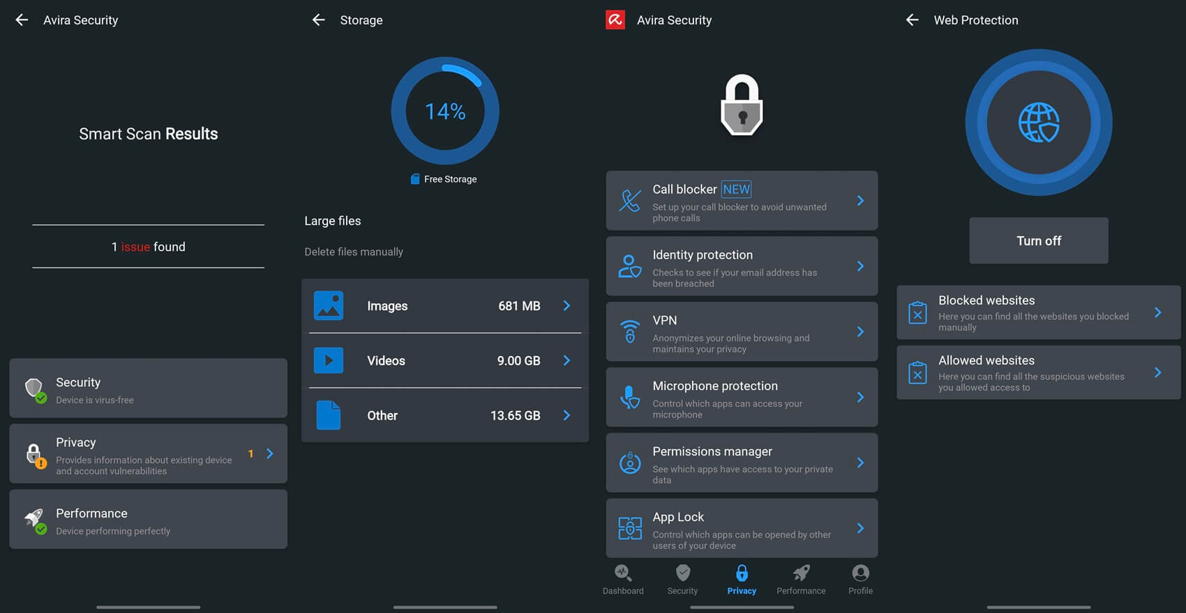 Avira Antivirus Android