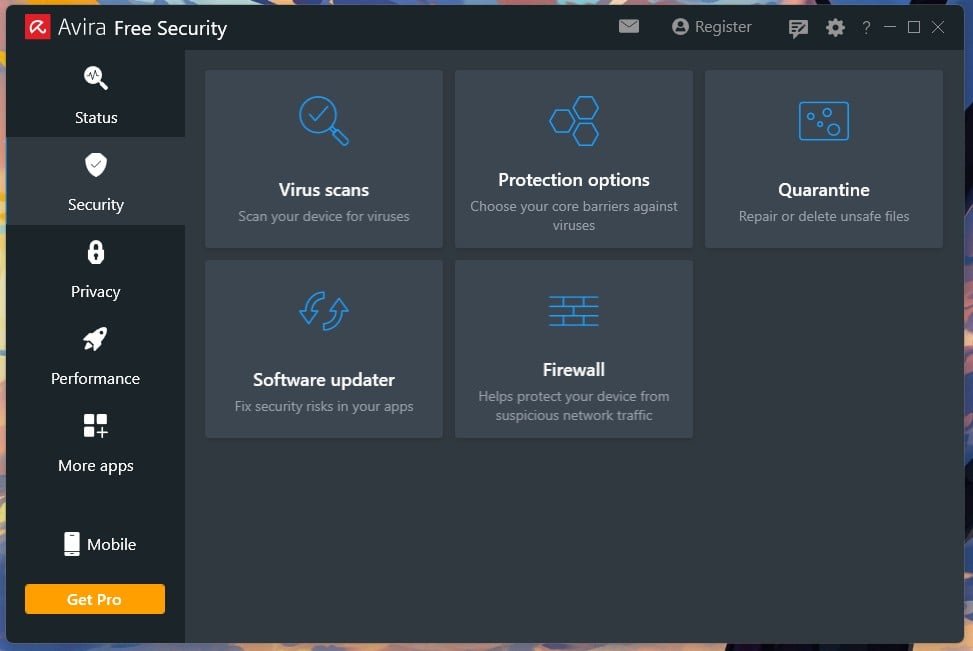Avira Security Tools