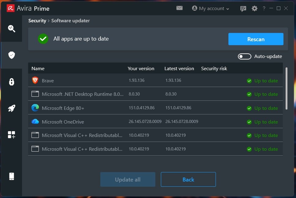 Avira Software Updater