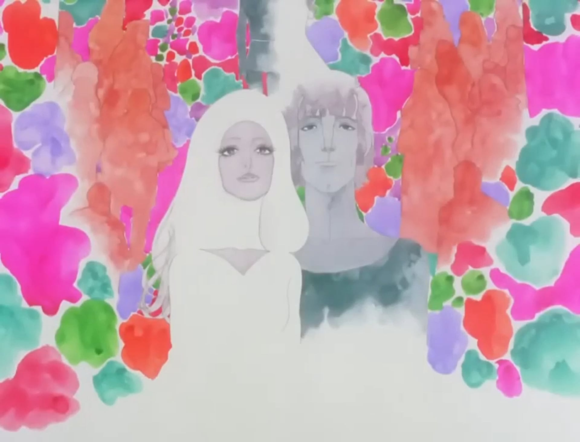 Belladonna Of Sadness illustration of Jean and Jeanne.