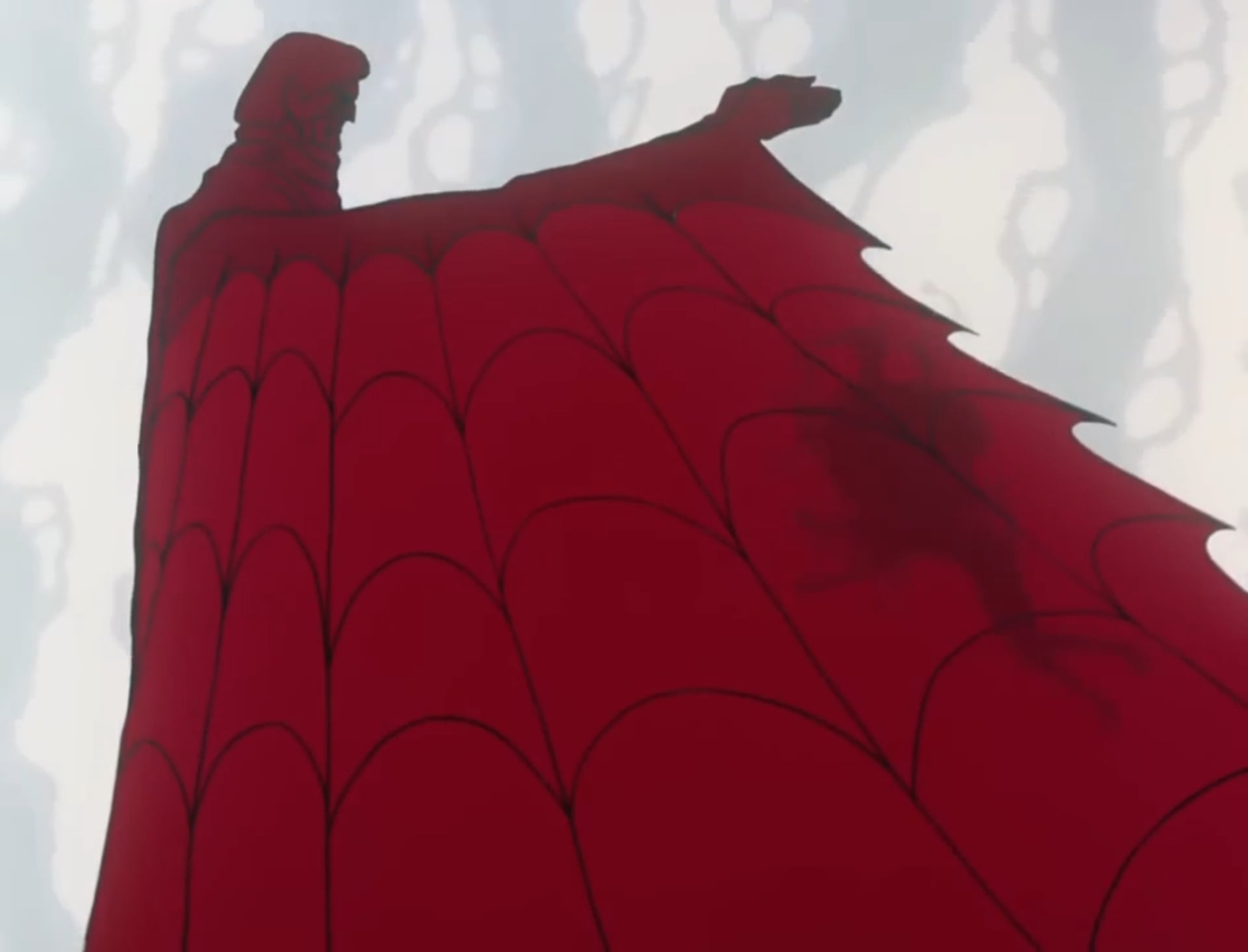 Belladonna Of Sadness illustration of Jeanne making a pact with the devil.