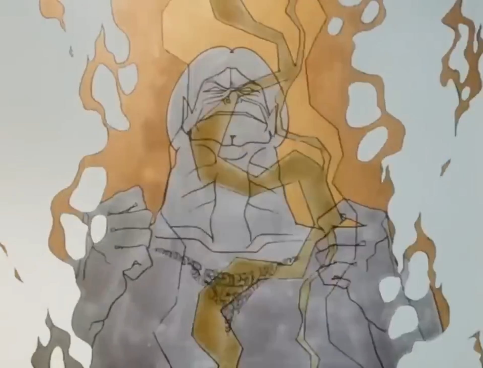 Belladonna Of Sadness illustration of the devil.