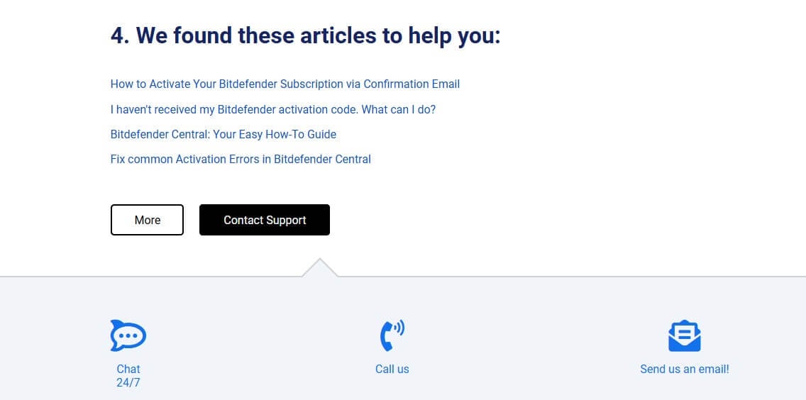 Bitdefender Support