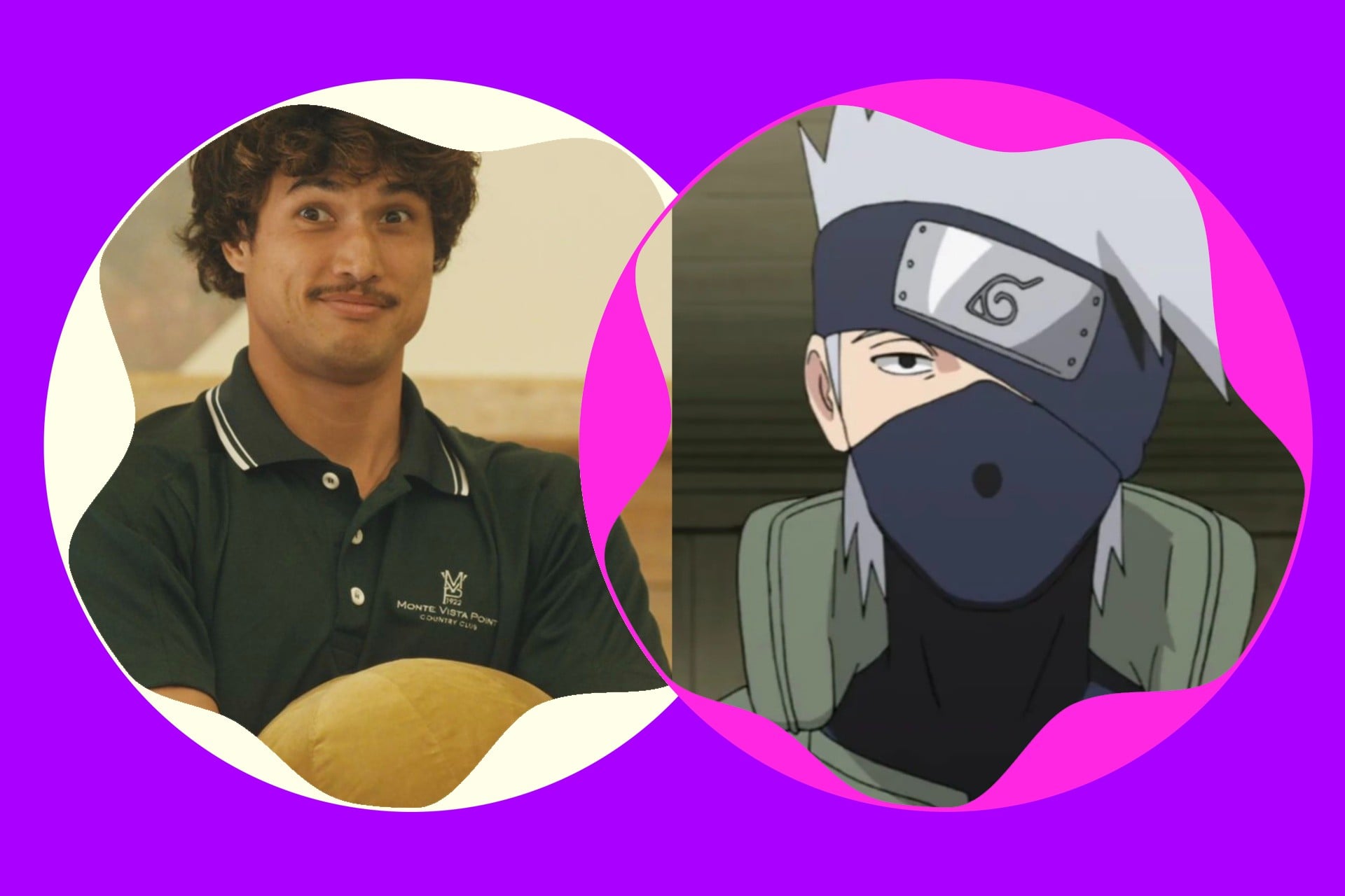 Charles Melton will play Kakashi in 'Naruto.'