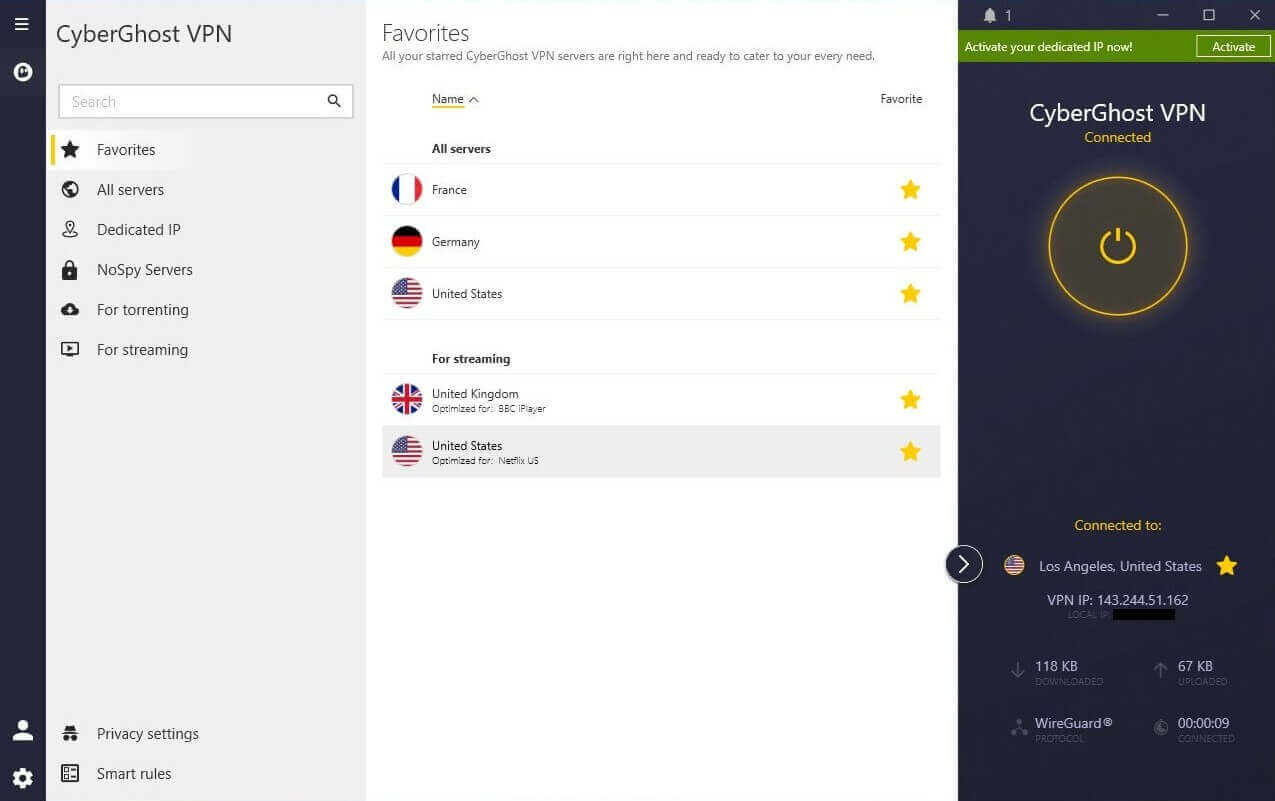 Cyberghost App