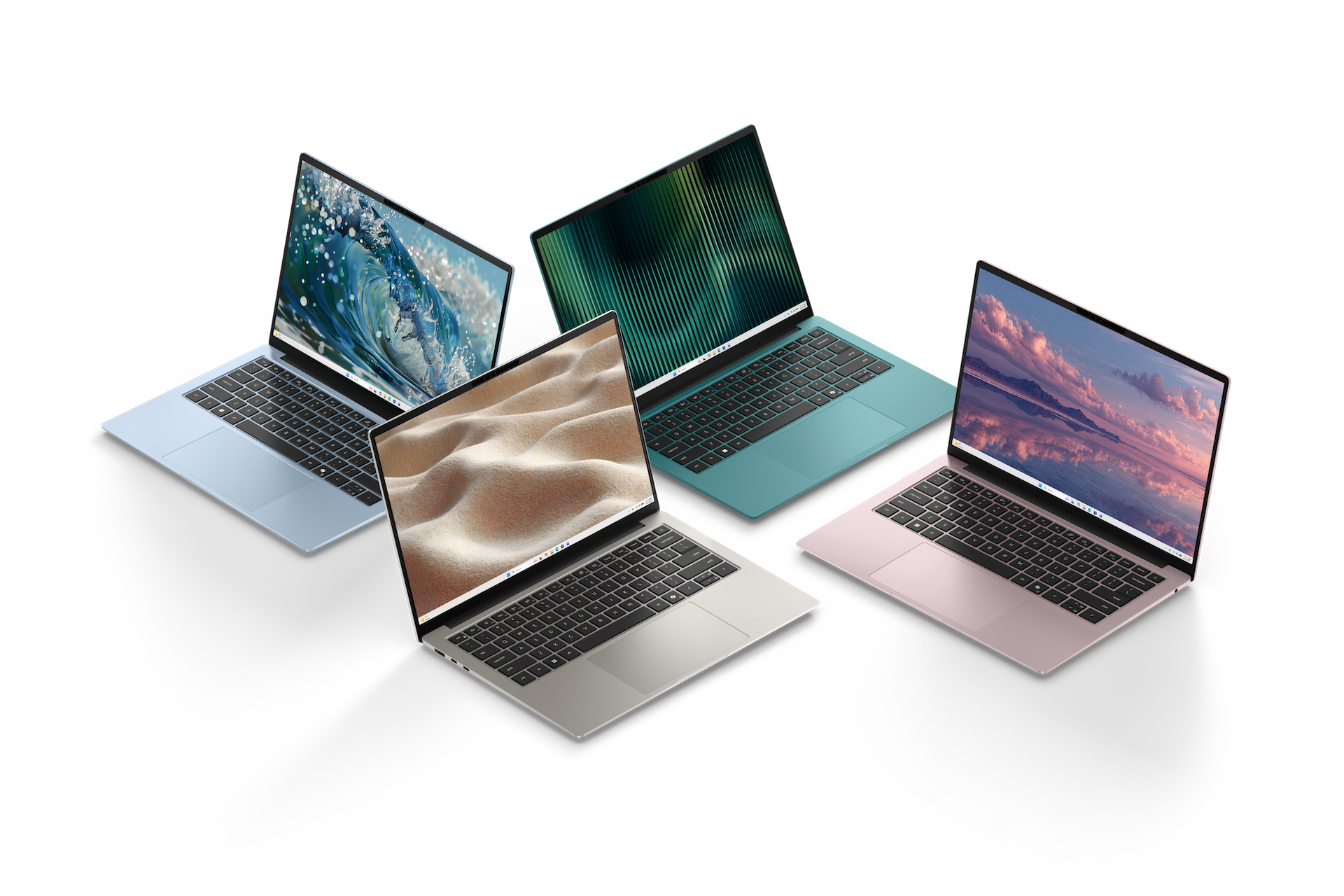 Finally, laptop makers aren't afraid to give us pleasing colors.