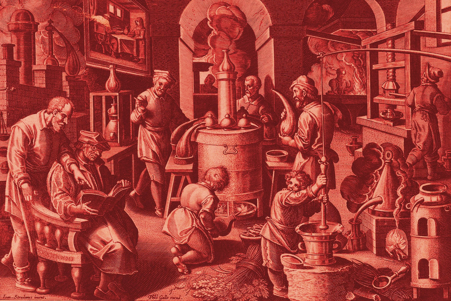 Distillation is the process of extracting some small, valuable kernel from a lot of otherwise useless material.