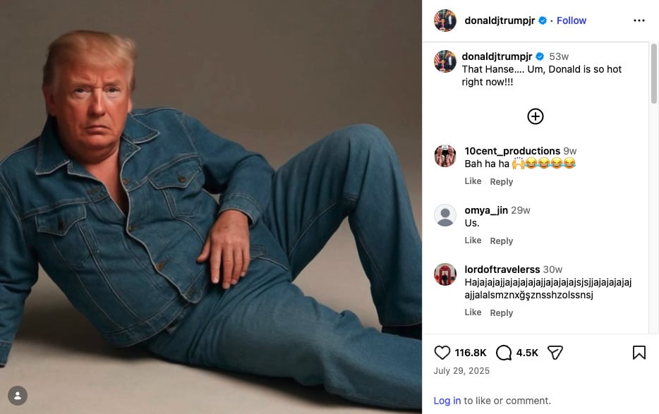 Donald Sydney Sweeney Don Jr