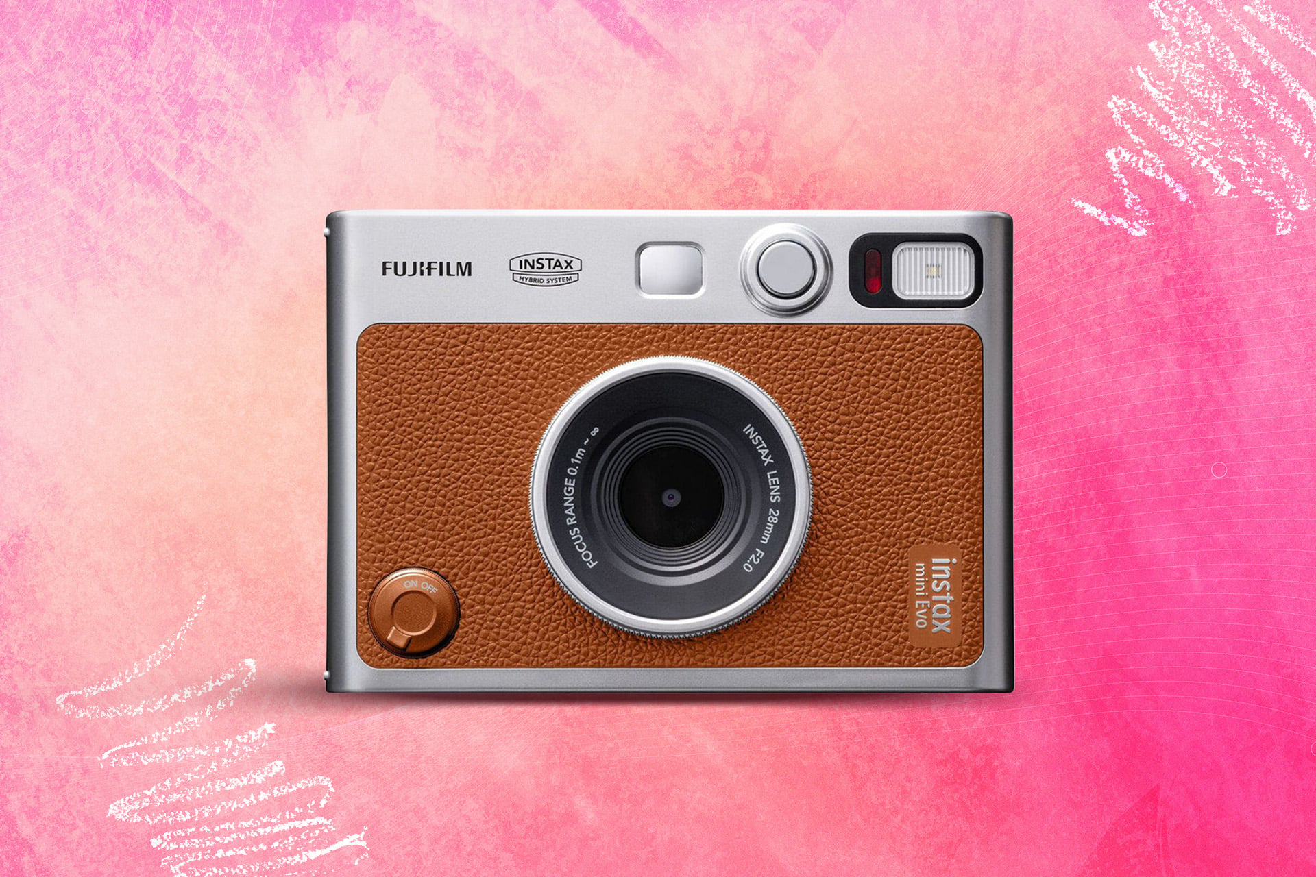 An image of the Fujifilm Instax Mini Evo.